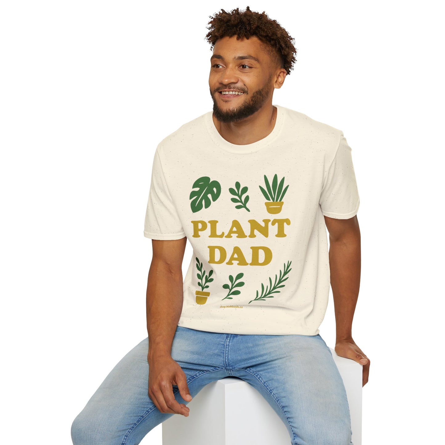 'PLANT DAD' Eco-Friendly T-Shirt - Perfect Fathers Day Gift!