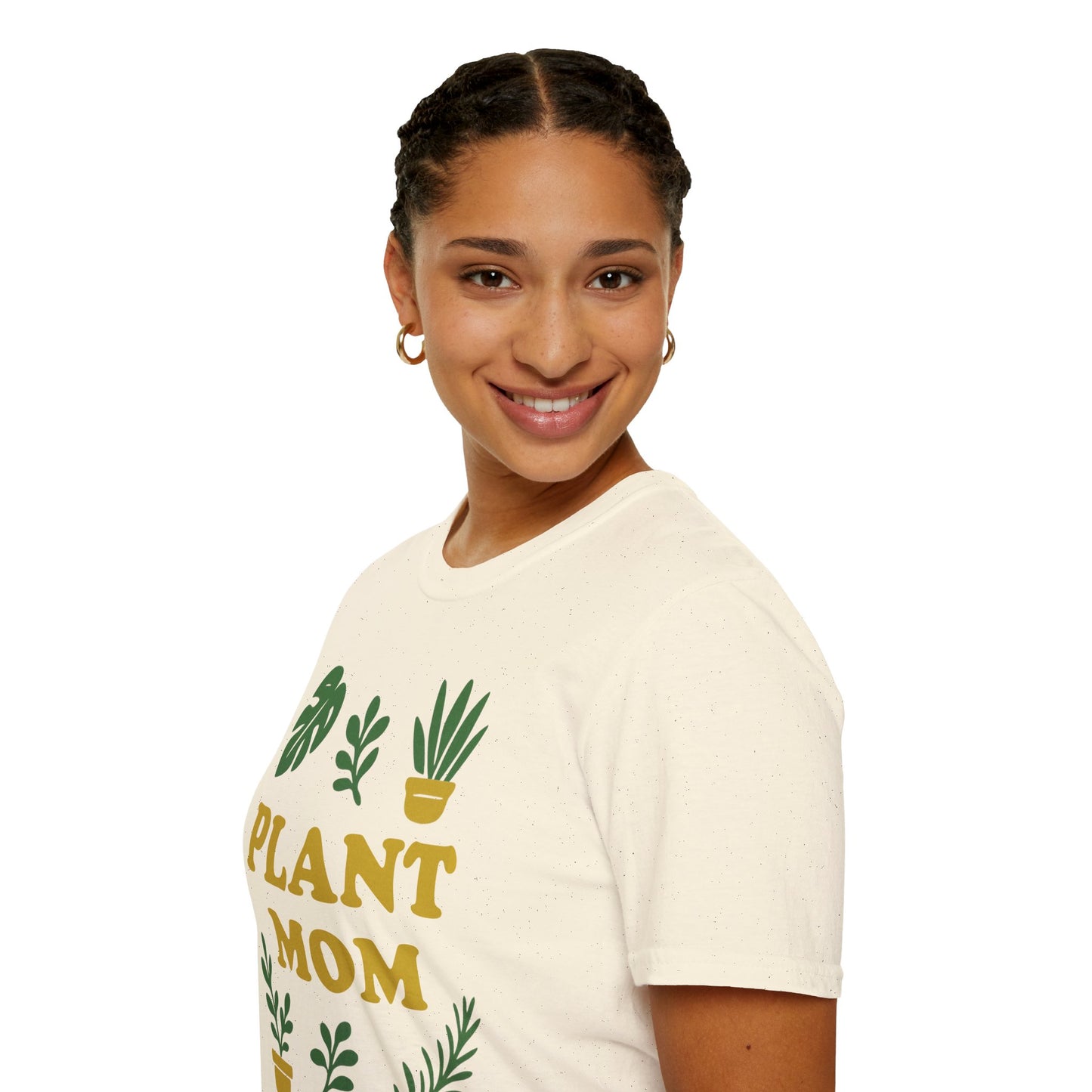 'PLANT MOM' Eco-Friendly T-Shirt - Perfect Mothers Day Gift!