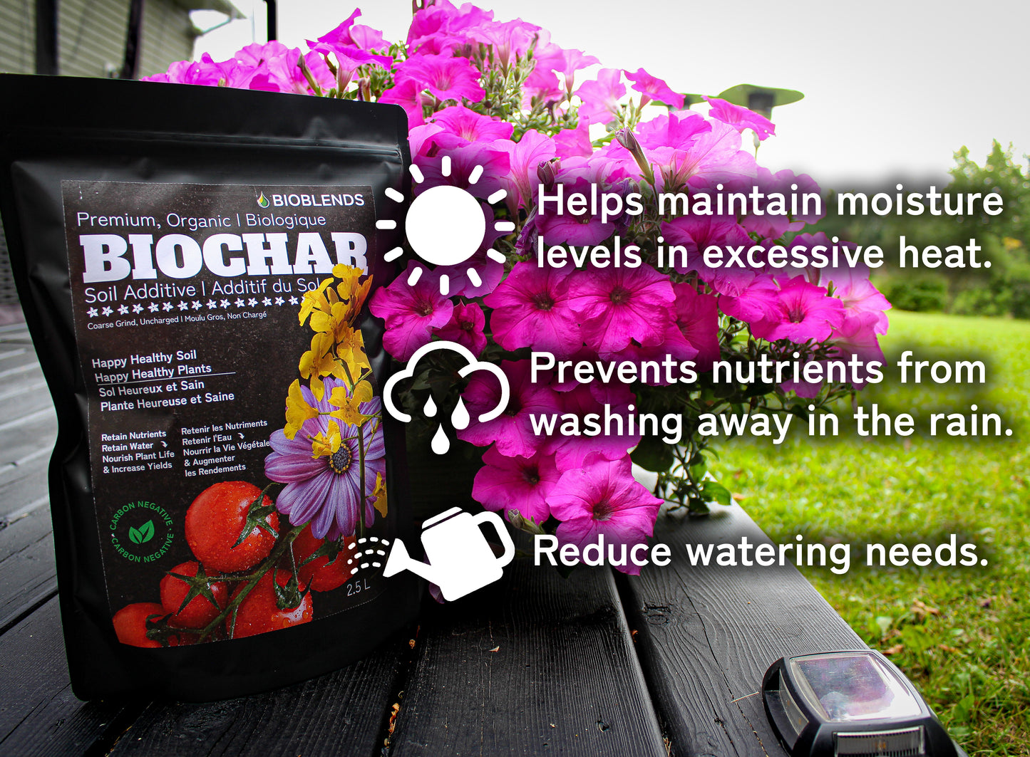 Premium Organic Biochar (2.5 L)