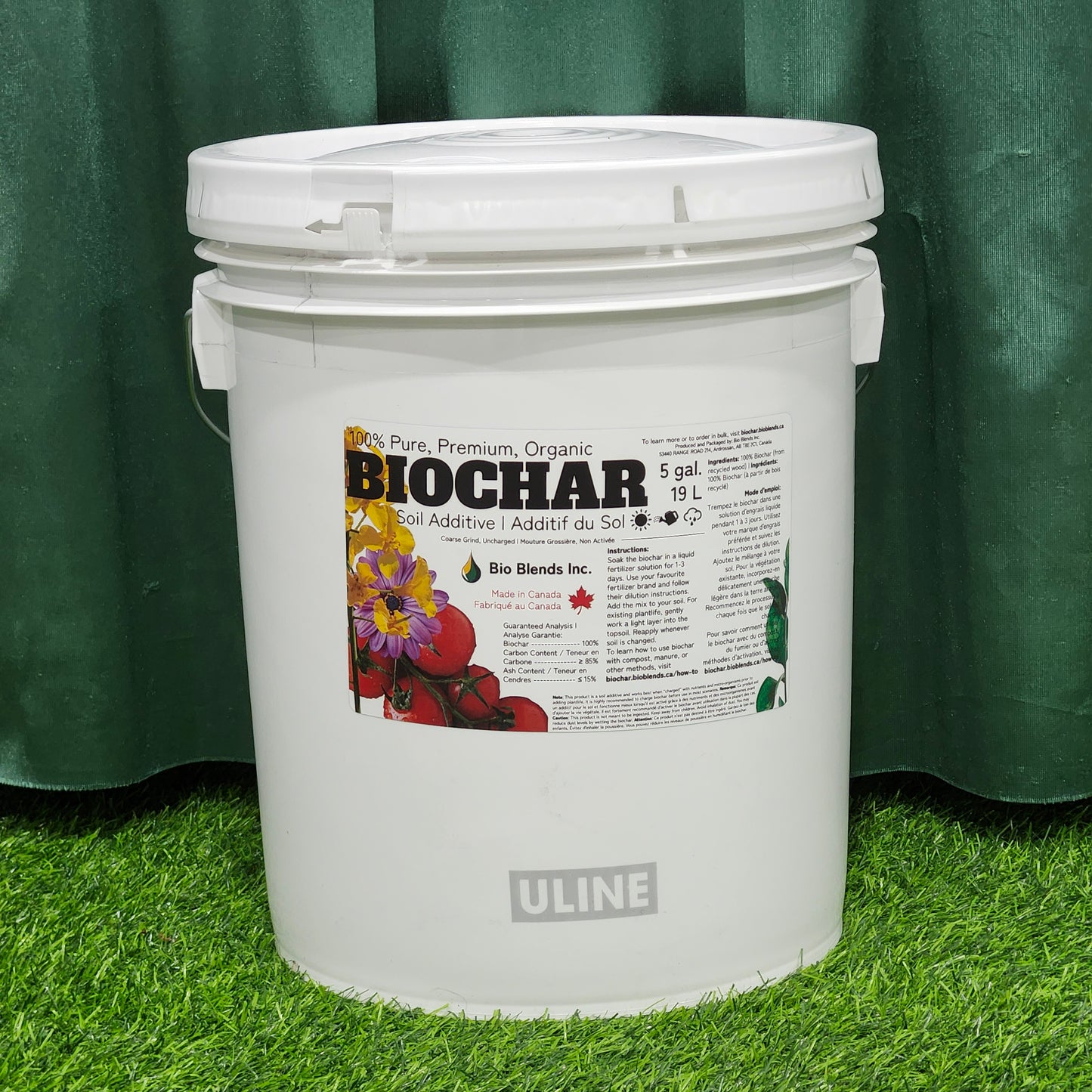 Premium Organic Biochar (19 L)
