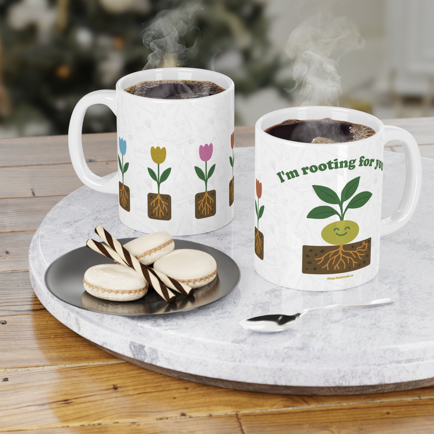 "I'm Rooting For You" Mug - Plant Lovers Gift - 11oz/15oz/20oz