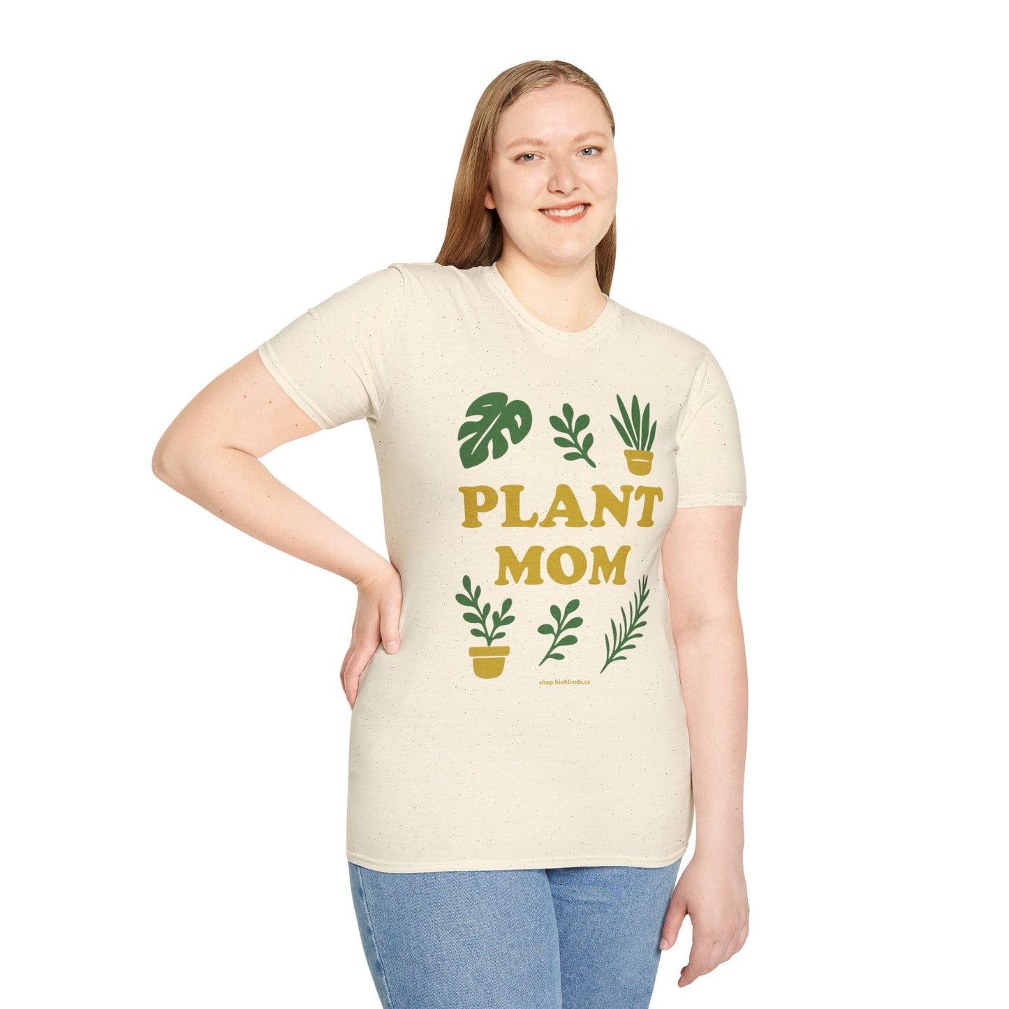 'PLANT MOM' Eco-Friendly T-Shirt - Perfect Mothers Day Gift!
